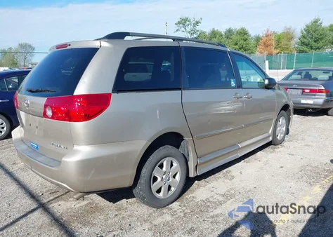 2010 Toyota Sienna Le из США, поврежденный, VIN 5TDKK4CC2AS334626